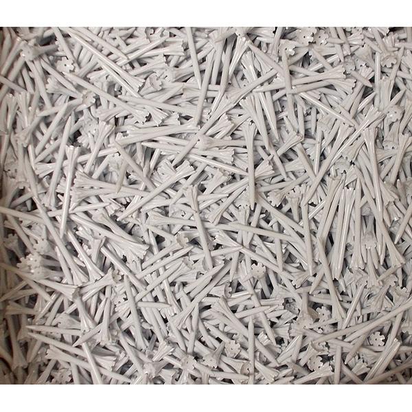 CHAMP Zarma Fly Tee 2 3/4 WHITE RED STRIPED 30pk. NIP CHAMP Zarma Fly Tee 2 3/4 WHITE RED STRIPED 30pk. NIP