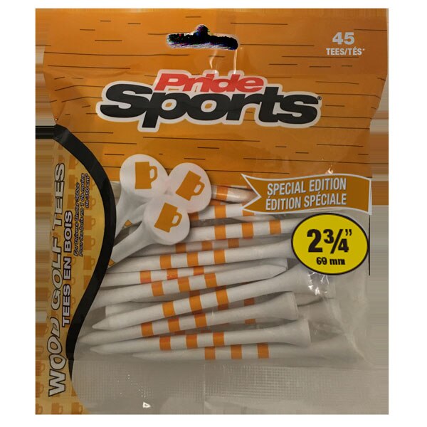 PrideSports Golf-Tees In Weinrot – Special Edition, 2-3/4 Zoll, Für Holzschläger Bis 360 Cc