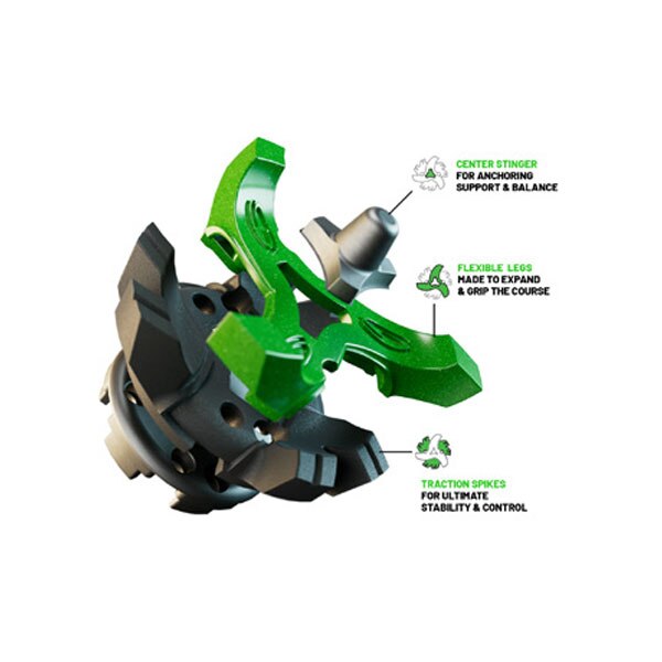 Softspikes Tour Flex PRO Fast Twist 3.0 - Bag - Green/Charcoal