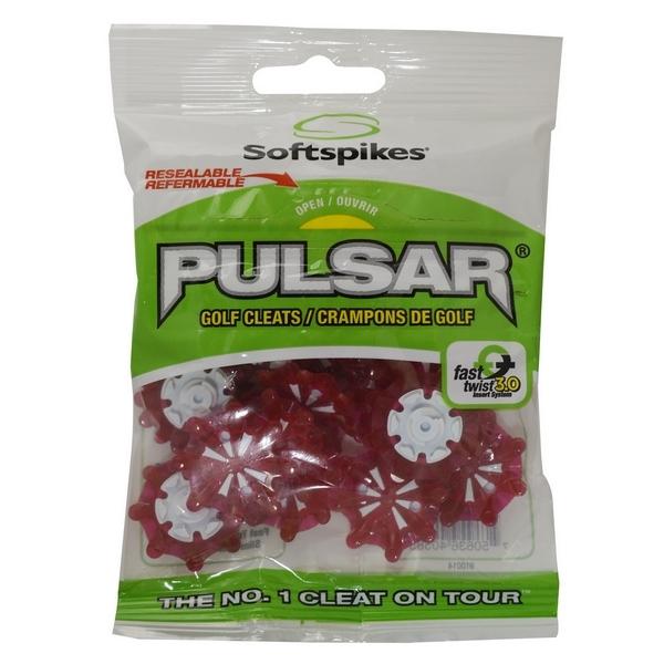 Softspikes Pulsar Fast Twist 3.0 Resealable Bag Red
