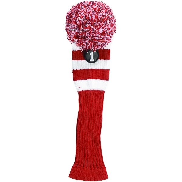 TaylorMade - pom Product Display Taylormade Pom Pom Argyle Headcover - Black