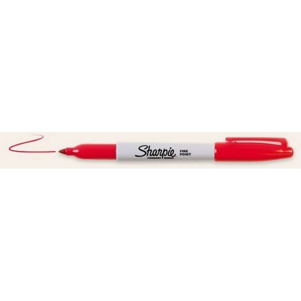 Sharpie Marker - Red - 12 Pack