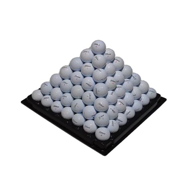 Golf Ball Pyramid 55 Ball Stacker (5 across)