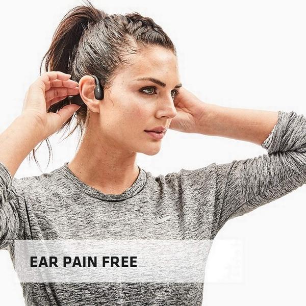 Aftershokz Wireless Headphones - OpenSwim - Black